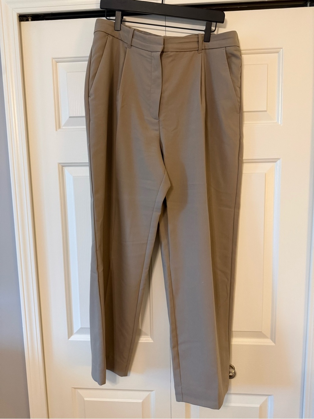 Abercrombie & Fitch Tailored Dress Trousers - Taupe
